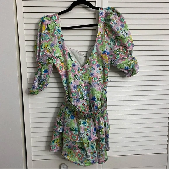 NWOT For Love & Lemon Jardine Mini Dress - Picture 7 of 10